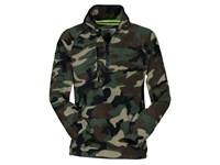 Trendy fleece merk Payper art.Dolomiti met borstzak en korte rits